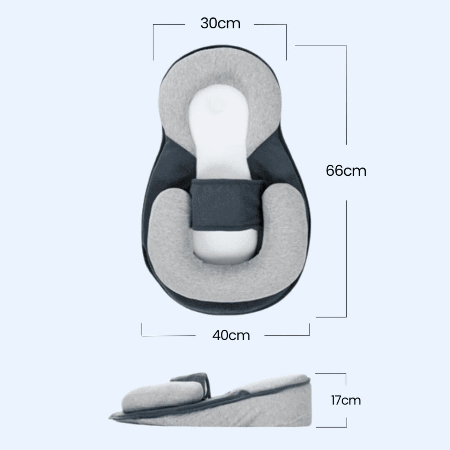 Lunova's Sleep Nest - Reduces Acid Reflux & Colic